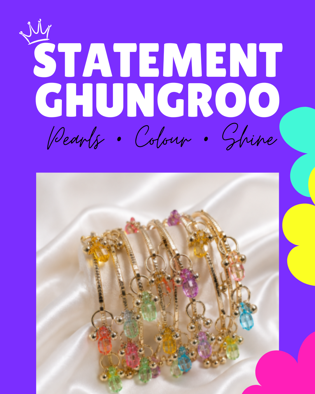 Statement Ghungroo Bangles